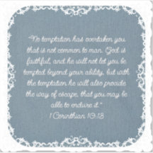 Spitze individuell anpassbare Bibe Verse Custom Cu