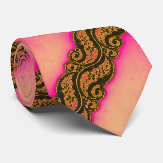 Spitze Krawatte (Gerollt)