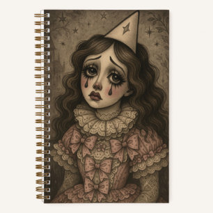 Spitze, Lament und der Mond Notizblock