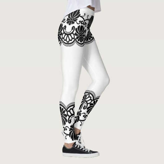 Spitze Leggings (Rechts)