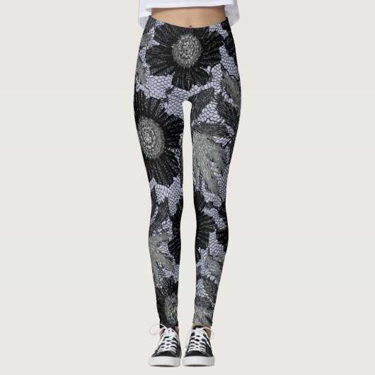 Spitze Leggings (Vorderseite)