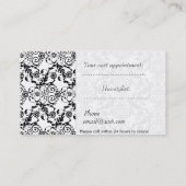 Spitze-moderne Terminkarte (Rückseite)