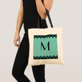 Spitze-Monogramm-Tasche Tragetasche (Vorderseite (Produkt))