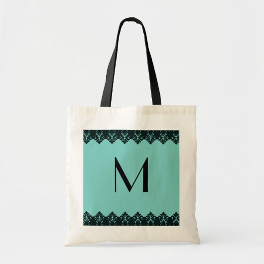 Spitze-Monogramm-Tasche Tragetasche (Vorne)