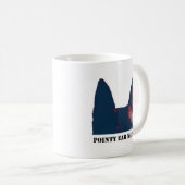 Spitze Ohr-Nation Kaffeetasse (VorderseiteRechts)