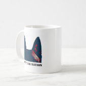 Spitze Ohr-Nation Kaffeetasse (Vorderseite Links)