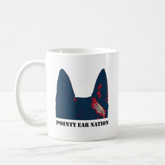 Spitze Ohr-Nation Kaffeetasse (Links)