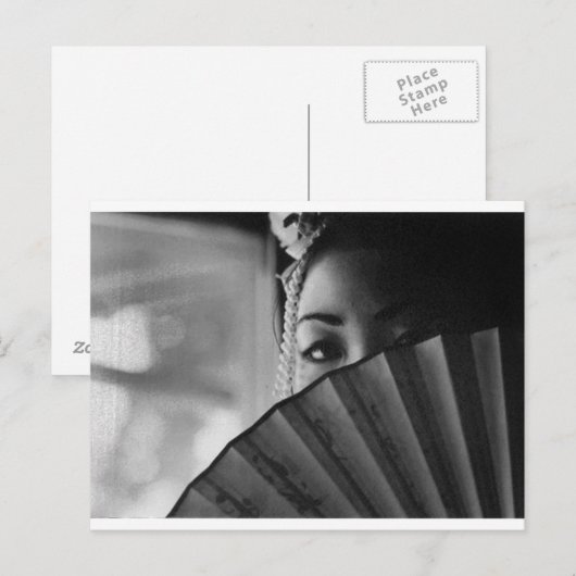 Spitze Postkarte (Vorne/Hinten)