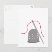 Spitze Postkarte (Vorne/Hinten)