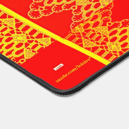 Spitze Schreibtischunterlage (Ecke)