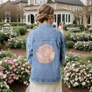 Spitze und Licht Jeansjacke