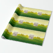 SPITZE verbindet Golf Geschenkpapier (Ungerollt)