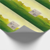 SPITZE verbindet Golf Geschenkpapier (Ecke)