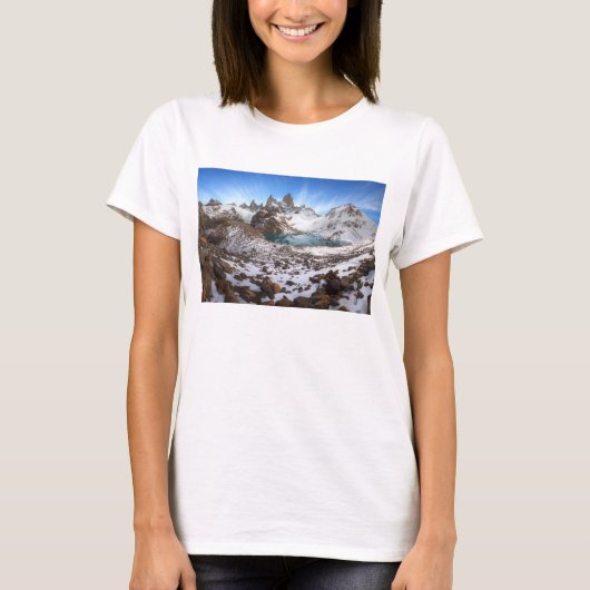 Spitze von Fitz Roy T-Shirt (Vorderseite)