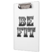 SPITZE wird gepasst Klemmbrett (Links)