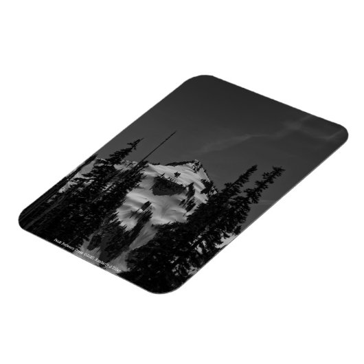 Spitze zwischen Bäumen Magnet (Linke Seite)