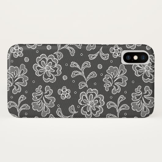 Spitzegewebemuster 1 Case-Mate iPhone hülle (Rückseite (Horizontal))