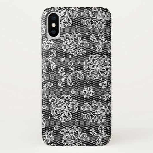 Spitzegewebemuster 1 Case-Mate iPhone hülle (Rückseite)