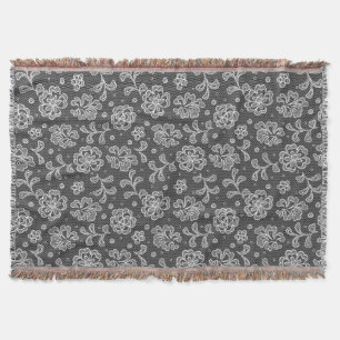 Spitzegewebemuster 1 decke