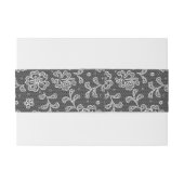 Spitzegewebemuster 1 einladungsbanderole (Rückseitenbeispiel)