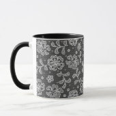 Spitzegewebemuster 1 tasse (Links)