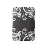 Spitzehintergrund 1 badematte (Vorderseite Vertikal)