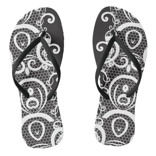 Spitzehintergrund 1 badesandalen (Fußbett)