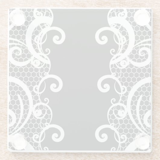 Spitzehintergrund 1 glasuntersetzer (Rückseite)