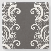 Spitzehintergrund 1 steinuntersetzer (Vorderseite)