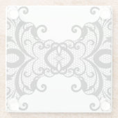 Spitzehintergrund 2 glasuntersetzer (Rückseite)