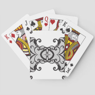 Spitzehintergrund 2 spielkarten