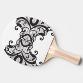 Spitzehintergrund 2 tischtennis schläger (Seitenansicht)