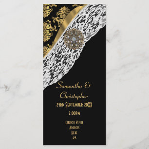 Spitzekirchen-Hochzeitsprogramm des schwarzen Programm