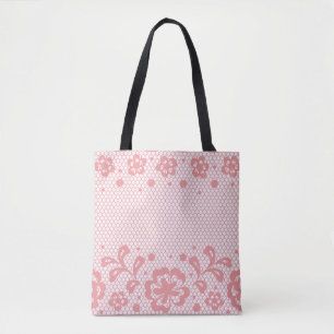 Spitzemuster, Blume Vintage 3 Tasche