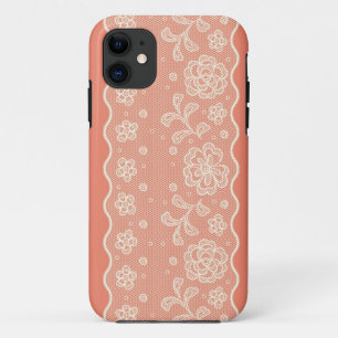 Spitzemuster, Blume Vintage 4 Case-Mate iPhone Hülle