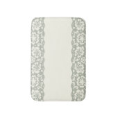 Spitzemuster, Blume Vintage 5 Badematte (Vorderseite Vertikal)