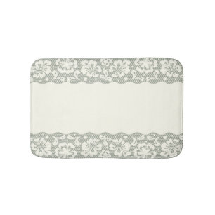 Spitzemuster, Blume Vintage 5 Badematte