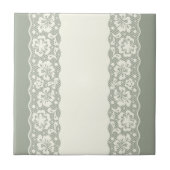 Spitzemuster, Blume Vintage 5 Fliese (Vorderseite)