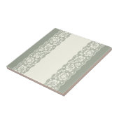 Spitzemuster, Blume Vintage 5 Fliese (Seite)