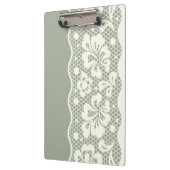 Spitzemuster, Blume Vintage 5 Klemmbrett (Links)