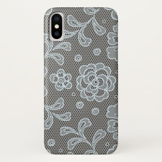 Spitzemuster, Blume Vintage 6 Case-Mate iPhone Hülle (Rückseite)