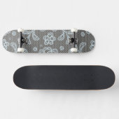 Spitzemuster, Blume Vintage 6 Skateboard (Horizontal)