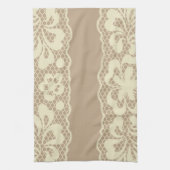 Spitzemuster, Blume Vintage 7 Handtuch (Vertikal)