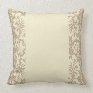 Spitzemuster, Blume Vintage 7 Kissen