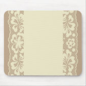 Spitzemuster, Blume Vintage 7 Mousepad (Vorne)