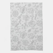 Spitzemuster, Blume Vintages 1 Handtuch (Vertikal)