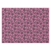 Spitzemuster mit Schmetterlingen Tischdecke (Vorderseite (Horizontal))