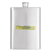 Spitzen Abbildung 8 Klettern Flachmann (Vorderseite)