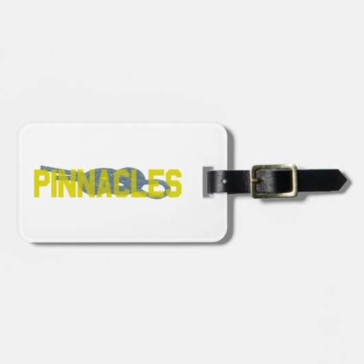 Spitzen Abbildung 8 Klettern Gepäckanhänger (Vorderseite horizontal)