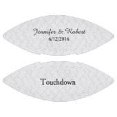 Spitzen- Blick-Hochzeits-Gewohnheits-Fußball Football (Paneele)